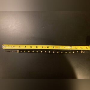 Black And Gold Star Choker